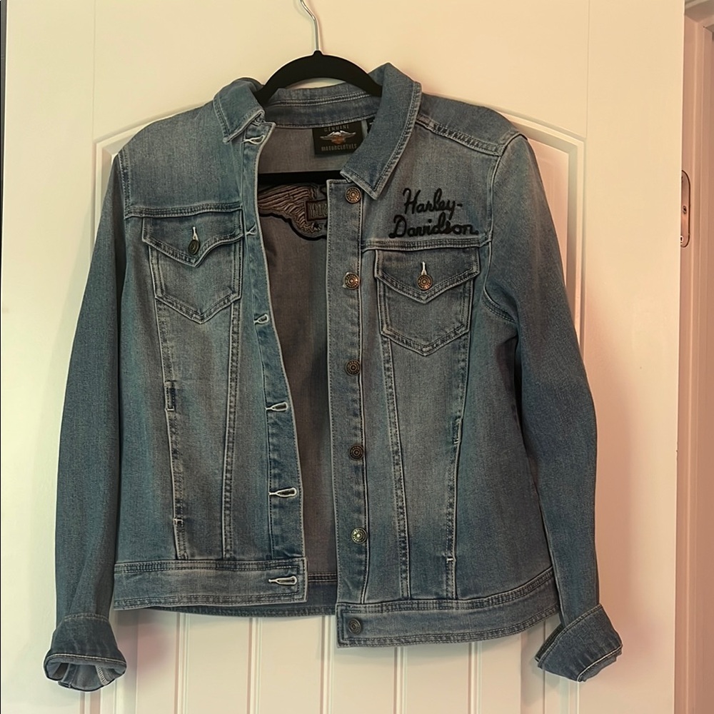 Harley-Davidson Light Blue Denim Jacket